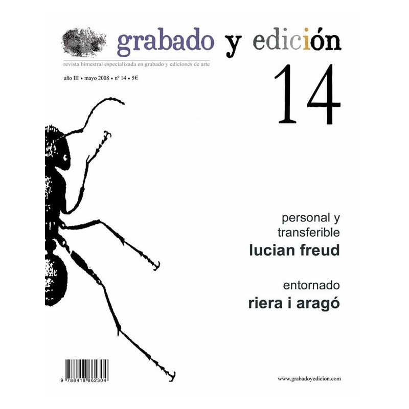Materiales Bellas Artes-Revista Grabado y Edicion, n. 14