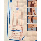 Material Bellas Artes - Pintura - Caballete para pintura Estudio con sistema manivela M04 Mabef | totenart.com