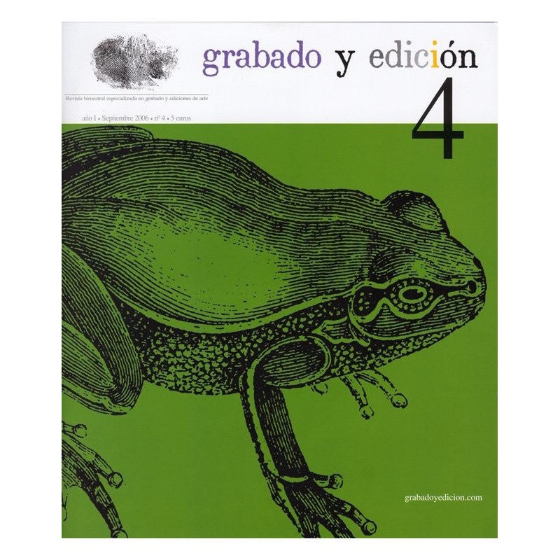 Materiales Bellas Artes-Revista Grabado y Edicion, n. 04