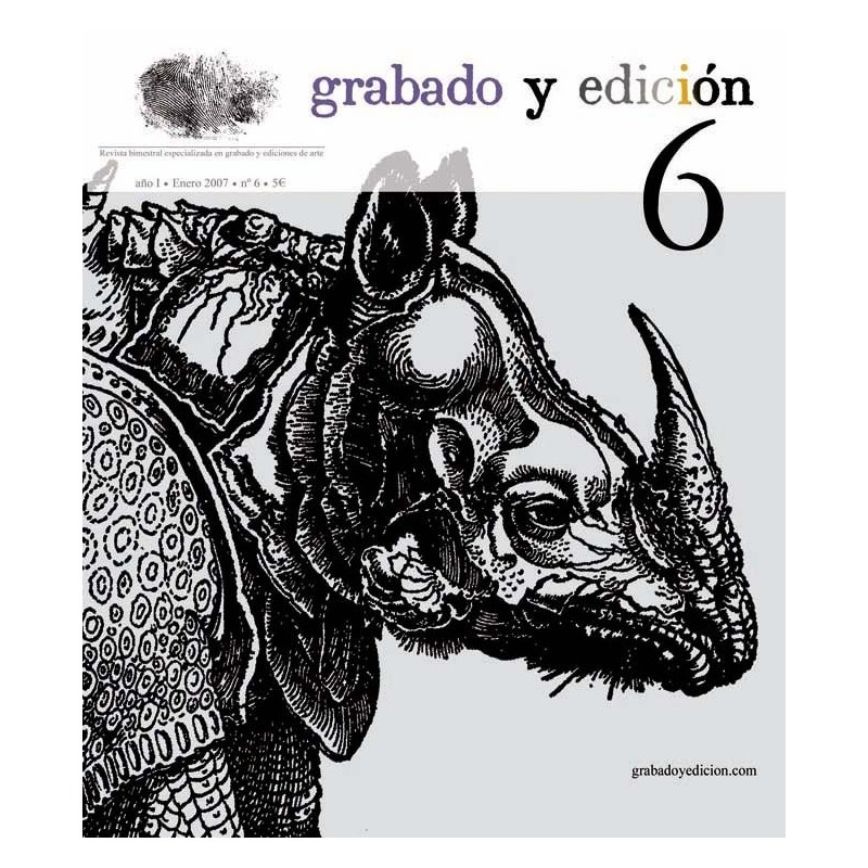 Materiales Bellas Artes-Revista Grabado y Edicion, n. 06
