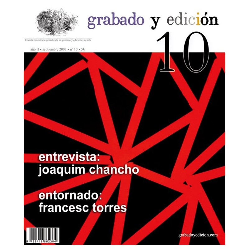 Materiales Bellas Artes-Revista Grabado y Edicion, n. 10