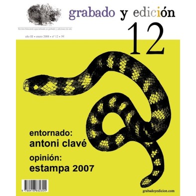 Materiales Bellas Artes-Revista Grabado y Edicion, n. 12