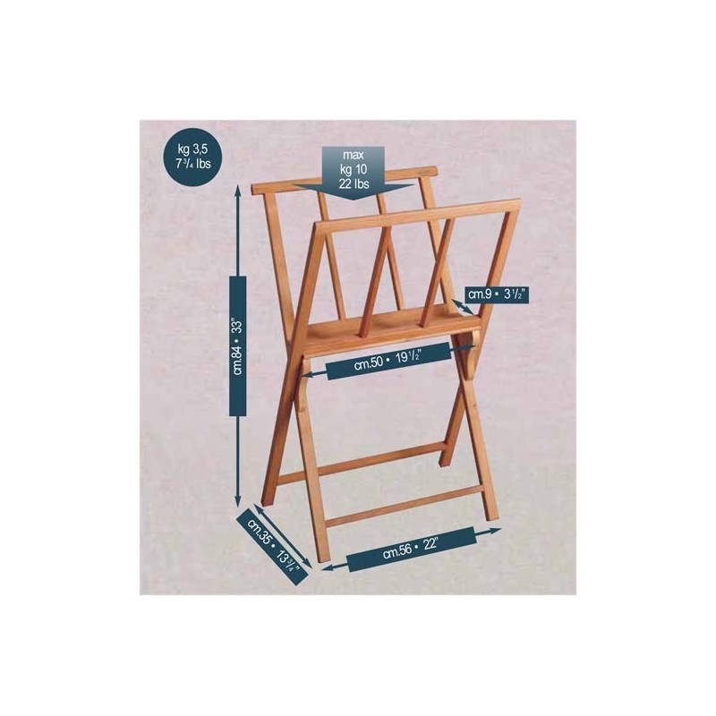 Materiales Bellas Artes-Portacarpetas y laminas plegable profesional