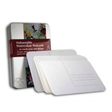 Material Bellas Artes – pintura-y-dibujo - Postales en caja metalica 10.5x14.8cm 230gr 30hojas | totenart.com