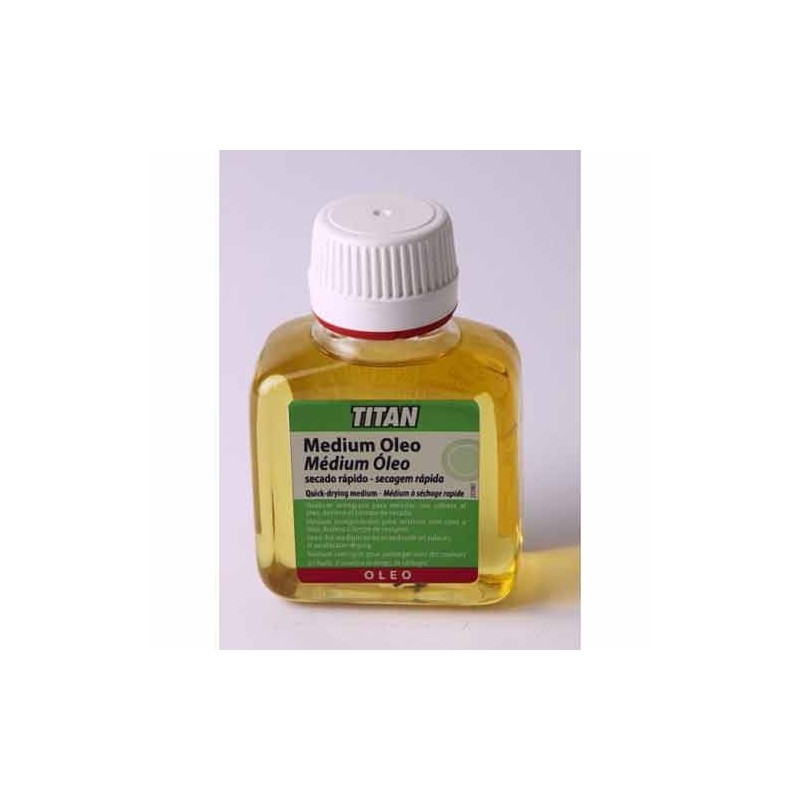 Material Bellas Artes – pintura- Medium para colores al óleo Titan de secado rápido (250 ml) | totenart.com