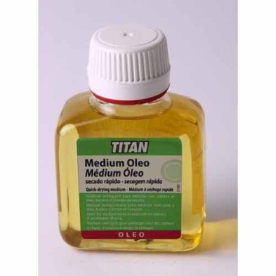 Material Bellas Artes – pintura- Medium para colores al óleo Titan de secado rápido (250 ml) | totenart.com
