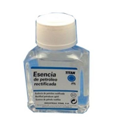 Material Bellas Artes-Materiales Pintura-Esencia de petroleo Titan, 100 ml.