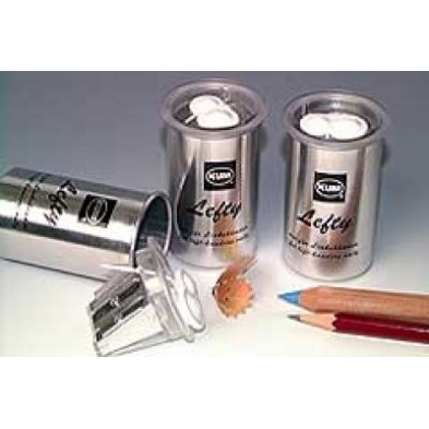 Material Bellas Artes-Dibujo-Sacapuntas doble para zurdos