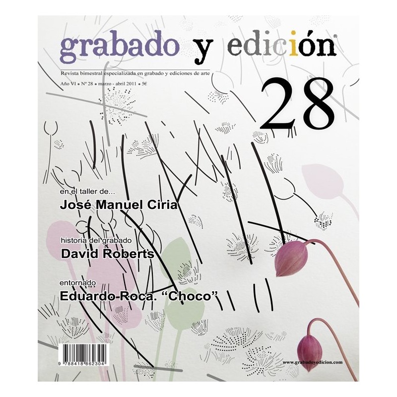 Materiales Bellas Artes-Revista Grabado y Edicion, n. 28