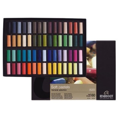 Material Bellas Artes – pintura-y-dibujo - Caja pastel Rembrandt 60 medios colores, Seleccion General | totenart.com