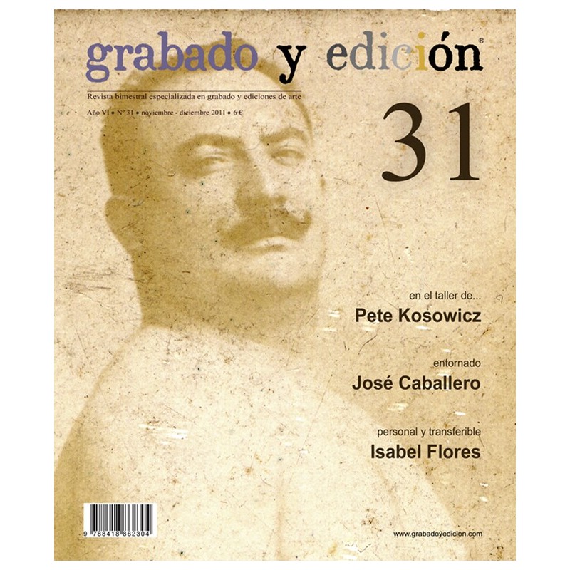 Materiales Bellas Artes-Revista Grabado y Edicion, n. 31