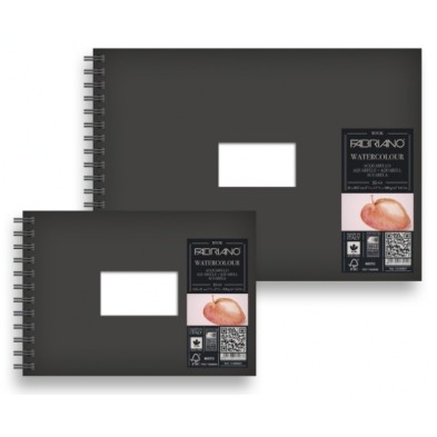 Material Bellas Artes – pintura-y-dibujo - Acuarela Book Fabriano 300 gr, 21x29.7 cm, block 25 h. | totenart.com