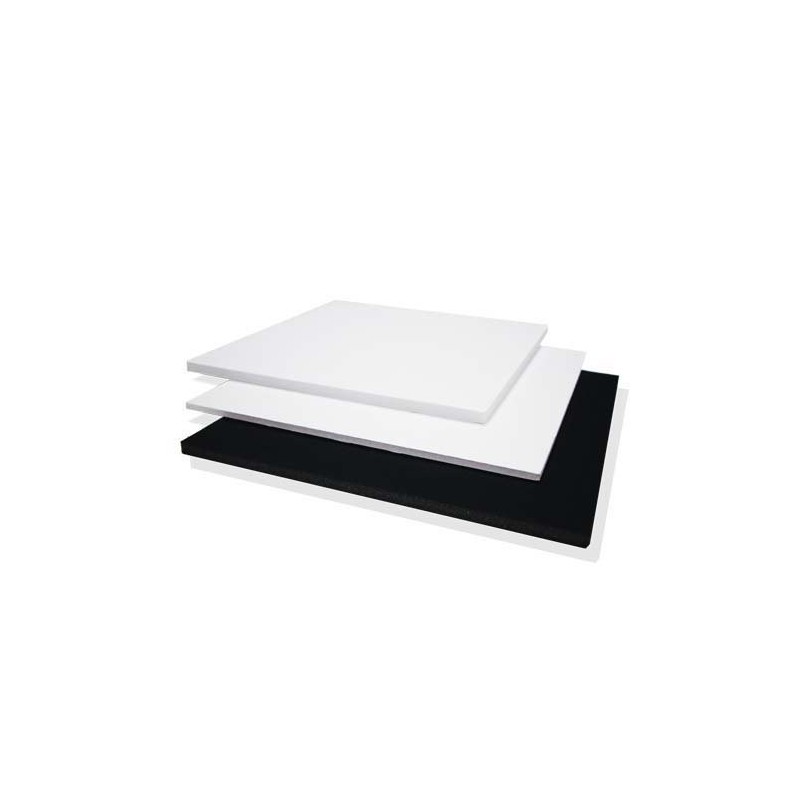 Material Bellas Artes-Encuadernacion-Carton Pluma Blanco ADHESIVO 100x70 10 mm.