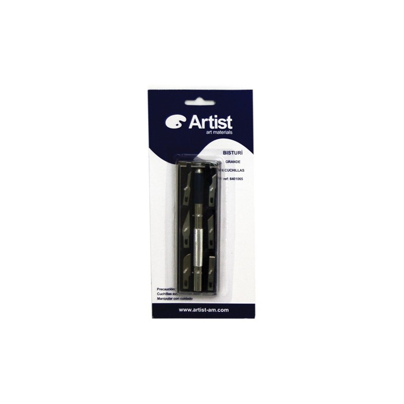 Cutter Bisturi con 6 cuchillas