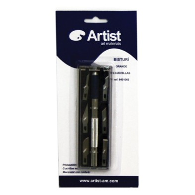 Cutter Bisturi con 6 cuchillas