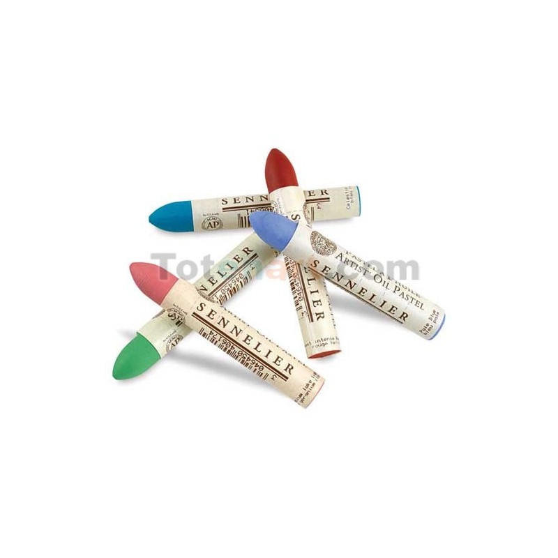 Material Bellas Artes – pintura-y-dibujo - Caja pastel Oleo Sennelier Iridiscente 6 colores | totenart.com