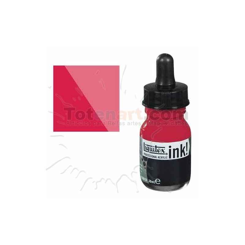 Material Bellas Artes - Pintura - Tinta Acrilica Liquitex Rojo Pyrrol, 30 ml. | totenart.com