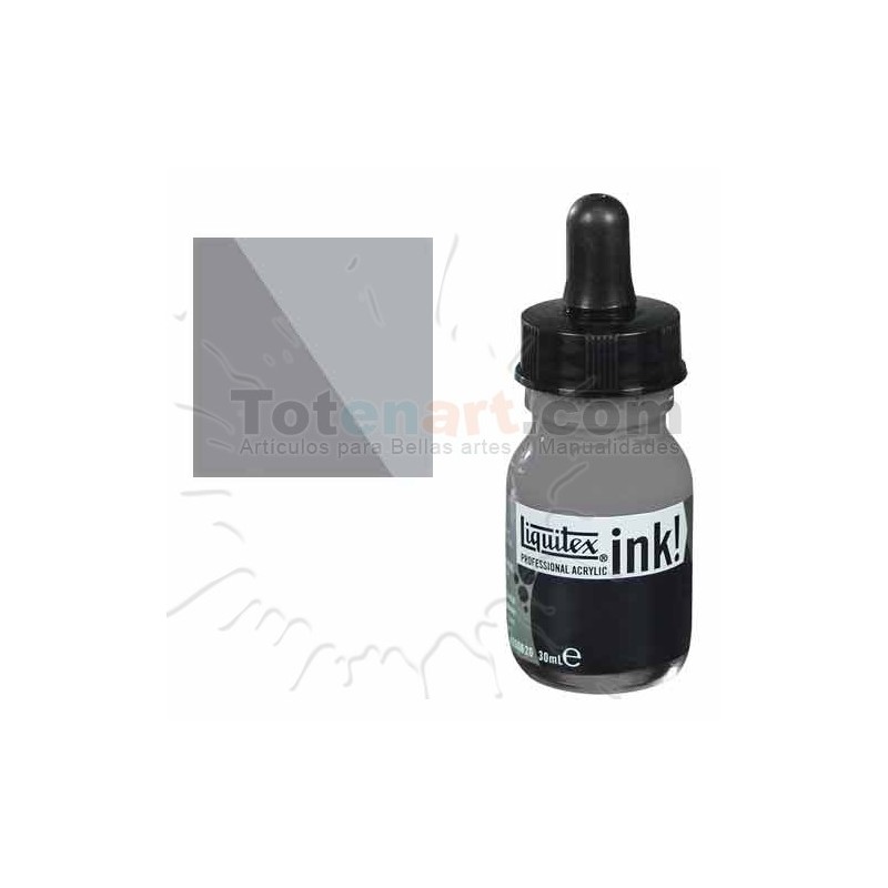 Material Bellas Artes - Pintura - Tinta Acrilica Liquitex Gris Neutro 5, 30 ml. | totenart.com