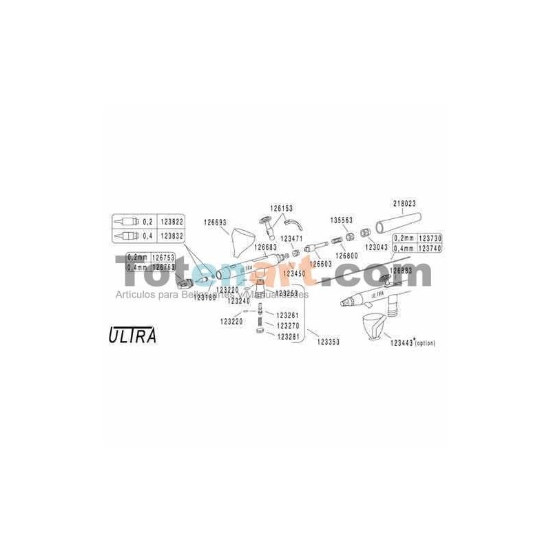  Aerografo Evolution Harder & Steenbeck