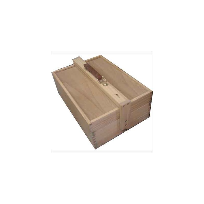 Material Bellas Artes - Pintura - Caja de madera multiusos con asa (24x34x15 cm) | totenart.com