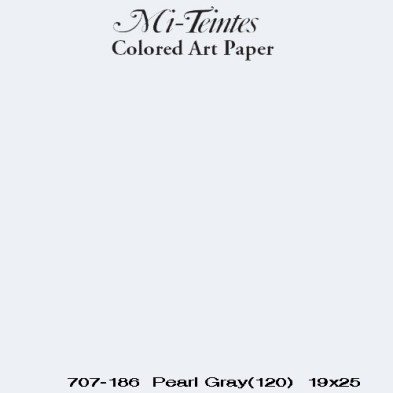 Mi-teintes Canson Gris Perla, 160 gr., 21x30 cm.