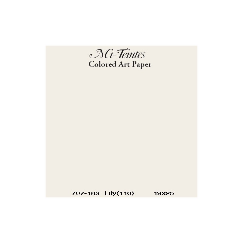 Mi-teintes Canson Flor de Lys, 160 gr., 21x30 cm.
