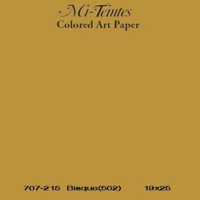 Mi-teintes Canson Tabaco Claro, 160 gr., 21X30 cm.