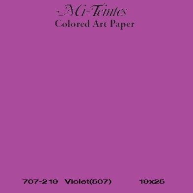 Mi-teintes Canson Violeta, 160 gr., 21X30 cm.