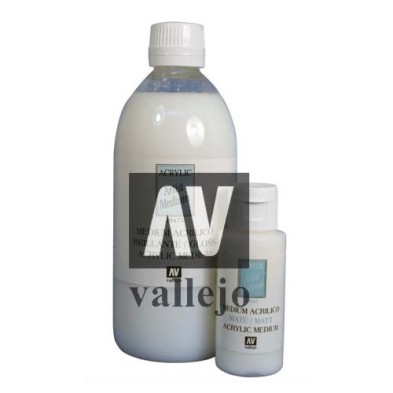 Material Bellas Artes - Pintura - Medium acrilico Perlescente Vallejo, 500 ml. | totenart.com