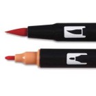 Material Bellas Artes-Dibujo-Rotulador Tombow Warm Gray 2 doble punta pincel 