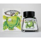 Tienda Online Manualidades-Tinta Dibujo Verde Marnzana Winsor Newton, 14 ml.