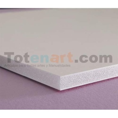 Material Bellas Artes-Encuadernacion-Carton Pluma, 3 mm., 100x200 cm., caja 40 u