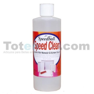 Material Serigrafia-Limpia pantallas Serigrafia Speedball Speed Clean  473 ml.