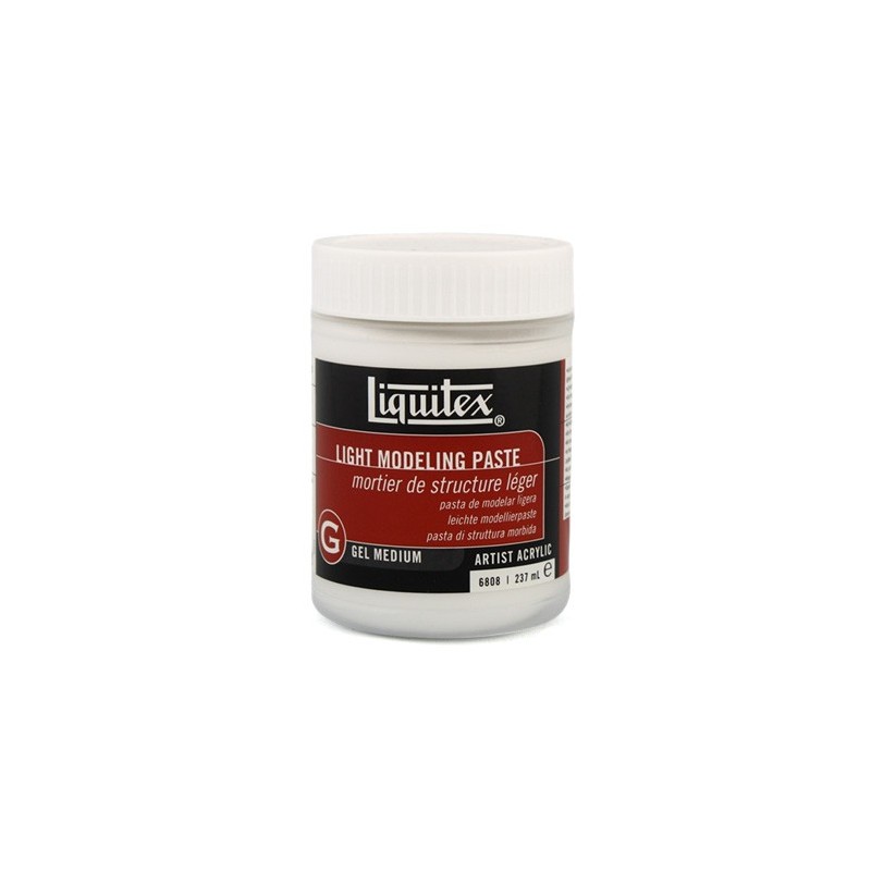 Material Bellas Artes-Materiales Pintura-Light Modeling Paste, Liquitex 237 ml.