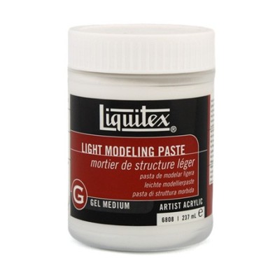 Material Bellas Artes-Materiales Pintura-Light Modeling Paste, Liquitex 237 ml.