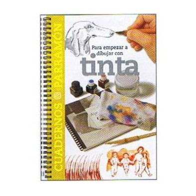 Materiales Bellas Artes-Cuaderno para empezar a dibujar con tinta, Parramon