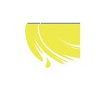 Gouache liquido Amarillo Fluor., Lefranc, 500 ml.