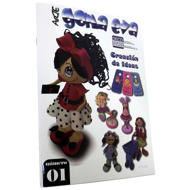 Material Manualidades - Revista Arte Goma Eva, n.1