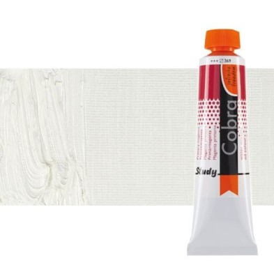 Material Bellas Artes - Pintura - Óleo al agua Cobra Study color blanco de zinc (40 ml) | totenart.com