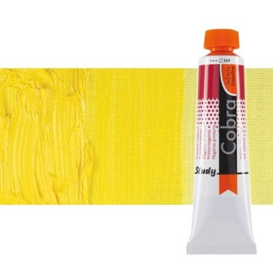 Material Bellas Artes - Pintura - Óleo al agua Cobra Study color amarillo permanente claro (40 ml) | totenart.com