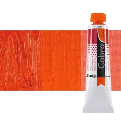 Material Bellas Artes - Pintura - Óleo al agua Cobra Study color bermellón (40 ml) | totenart.com