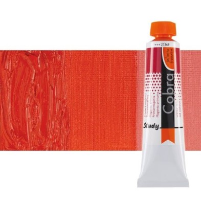 Material Bellas Artes - Pintura - Óleo al agua Cobra Study color rojo pyrrole claro (40 ml) | totenart.com