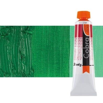 Material Bellas Artes - Pintura - Óleo al agua Cobra Study color verde permanente oscuro (40 ml) | totenart.com