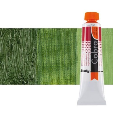 Material Bellas Artes - Pintura - Óleo al agua Cobra Study color verde vejiga (40 ml) | totenart.com