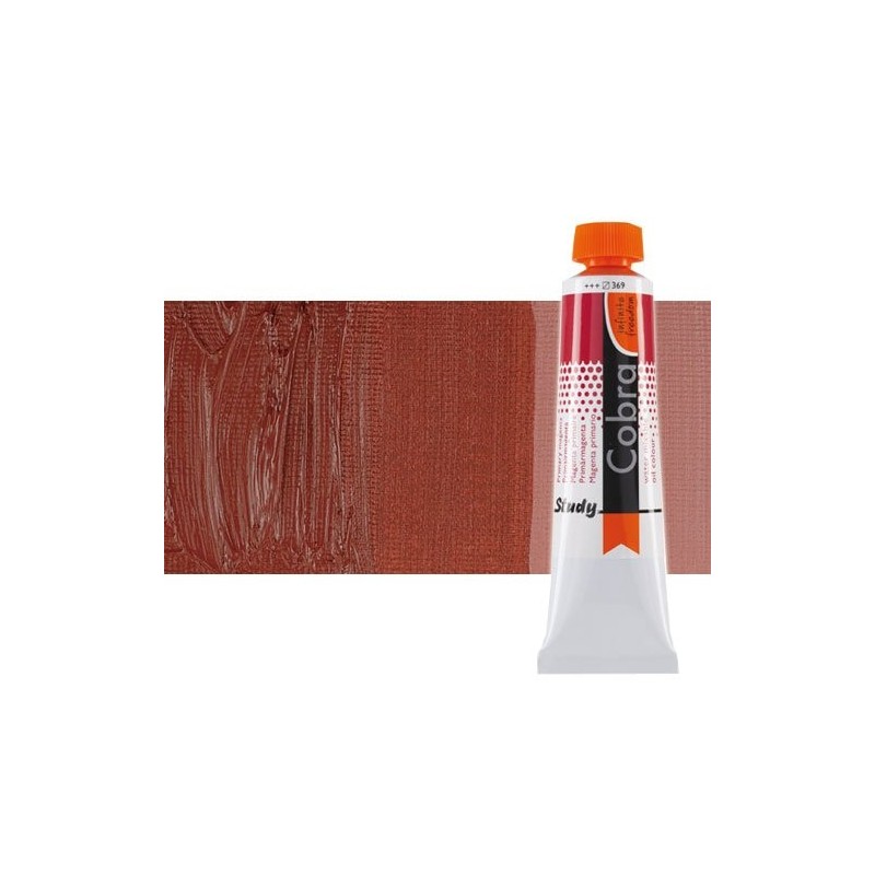 Material Bellas Artes - Pintura - Óleo al agua Cobra Study color rojo inglés (40 ml) | totenart.com