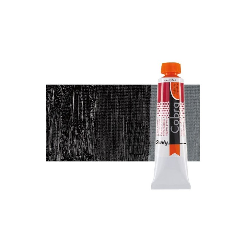 Material Bellas Artes - Pintura - Óleo al agua Cobra Study color negro marfil (40 ml) | totenart.com