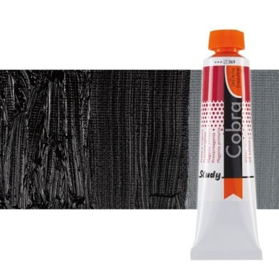 Material Bellas Artes - Pintura - Óleo al agua Cobra Study color negro marfil (200 ml) | totenart.com
