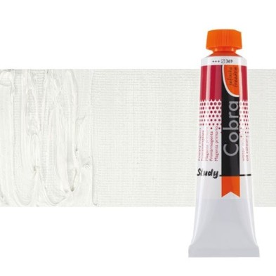 Material Bellas Artes - Pintura - Óleo al agua Cobra Study color blanco de titanio (200 ml) | totenart.com