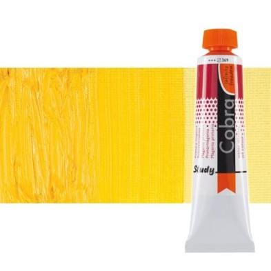 Material Bellas Artes - Pintura - Óleo al agua Cobra Study color amarillo permanente medio (200 ml) | totenart.com