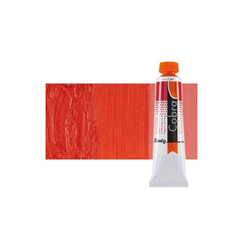 Material Bellas Artes - Pintura - Óleo al agua Cobra Study color rojo pyrrole claro (200 ml) | totenart.com